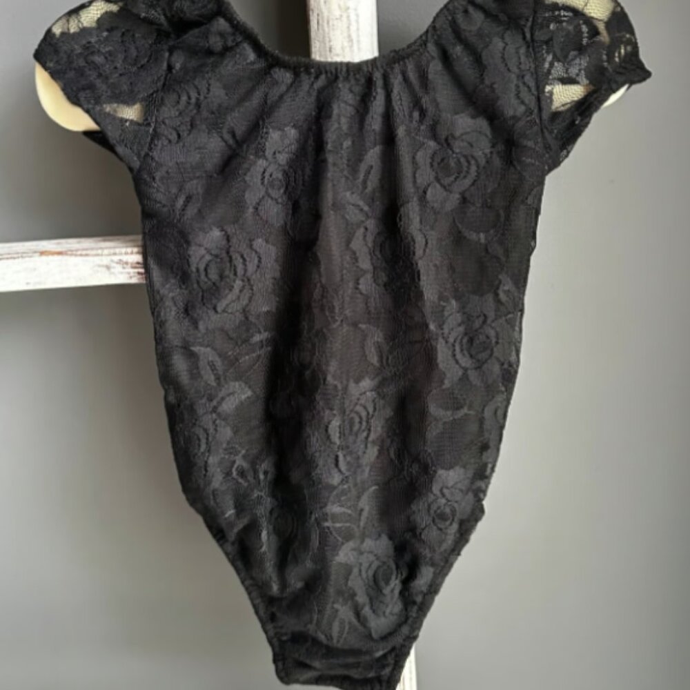 Black and Cream lace bodysuit BUNDLE